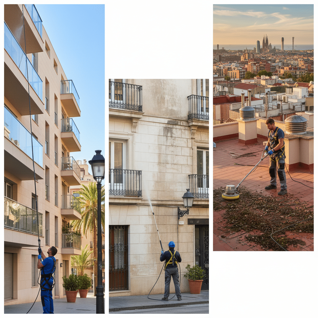 Limpieza de cubiertas