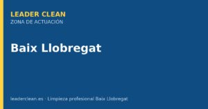 Leader Clean limpieza profesional baix llobregat