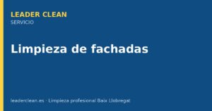 Leader Clean limpieza profesional limpieza fachadas