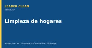 Leader Clean limpieza profesional limpieza hogares