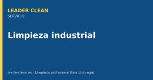 Leader Clean limpieza profesional limpieza industrial