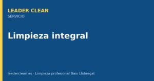 Leader Clean limpieza profesional limpieza integral