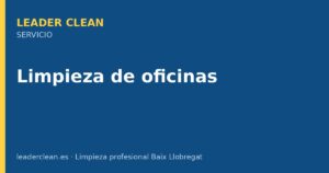 Leader Clean limpieza profesional limpieza oficinas